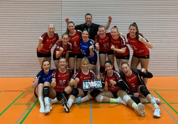 Damen 1 siegt souverän im Pokal und ist in Runde 2! 