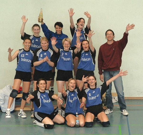 Pokalsieg der Esslinger Volleyballerinnen