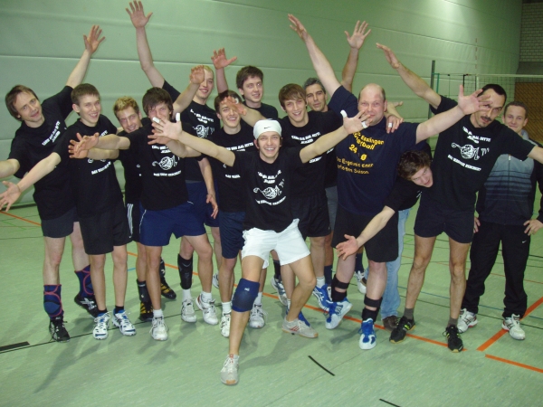  SV 1845 Esslingen Volleyball Aufstieg Bezirksliga